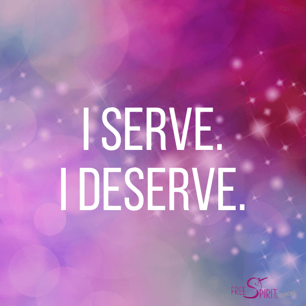 FreeSpirit.rocks by Sue Messlinger I Serve I Deserve
